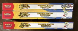 (3) Pokemon Ascended Heroes Premium Poster Collection Lucario Gardevoir Promo - Image 2