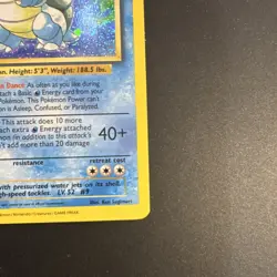 Pokemon TCG Blastoise Classic Collection Holo 003/034 100 HP 2023 - Image 4