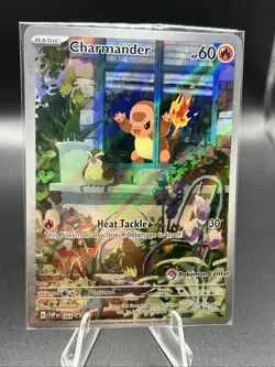 Pokemon TCG Charmander 044 Promo Pokemon Center Stamp Sealed Scarlet/Violet - Image 1