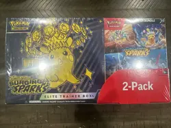 Pokemon Surging Sparks Costco 2-Pack - Elite Trainer Box (ETB) + Booster Bundle - Image 1