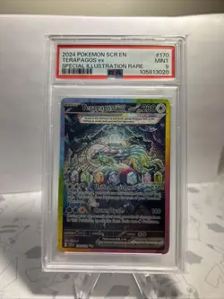 Terapagos ex Special Illustration Rare PSA 9 Pokemon Stellar Crown 170/142 - Image 2