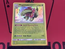 Meganium 8/214 Sm Lost Thunder Holo Pokemon Card NM - Image 4