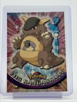KANGASKHAN 1999 TOPPS POKEMON TV ANIMATION SERIES 2 BLUE LOGO 115 Q0899 - Image 1