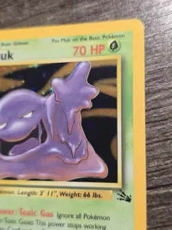 Muk 13/62 Holo Fossil - Pokemon Card - Image 4