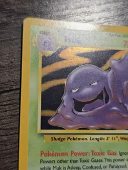 Muk 13/62 Holo Fossil - Pokemon Card - Image 5