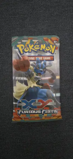 XY Furious Fists 2014 Pokemon Booster Card Pack New Sealed! 820650118982 - Image 1