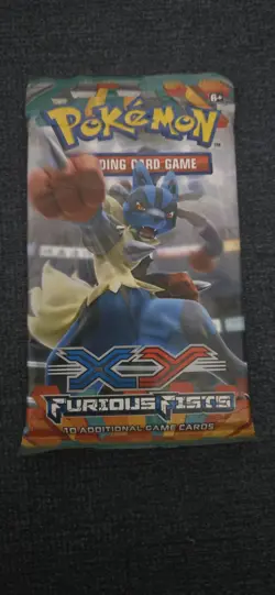 XY Furious Fists 2014 Pokemon Booster Card Pack New Sealed! 820650118982 - Image 2