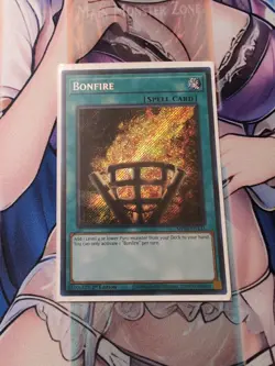 Yugioh Bonfire Secret Rare Misprint MP24 - Image 1