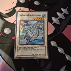 Yugioh Sea Dragon Lord Gishilnodon RGBT-EN044 1st Edition Super Rare - NM - Image 1