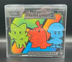 Pokemon Cards Paldea Evolved ETB SEALED Scarlet & Violet - Image 1
