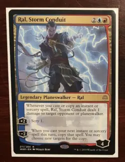 Ral, Storm Conduit, War of the Spark 211/264, Magic: The Gathering MTG Card - Image 1