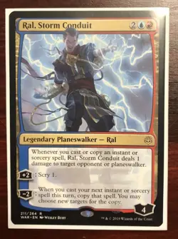 Ral, Storm Conduit, War of the Spark 211/264, Magic: The Gathering MTG Card - Image 2