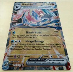 Greninja ex 106/167 Metal Card (GameStop Exclusive) - Pokemon TCG Card [NM] - Image 2
