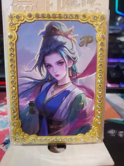 One Piece CCG Vivi Metal Card From Diaochan - Image 1