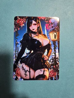 Beautiful Waifu Card -Tifa Lockheart -Goddess ACG Custom DIY Fan Art Card - Image 1