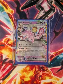 Espeon ex 034/131 Prize Pack Series Cards Holo NM pokemon card - Image 1