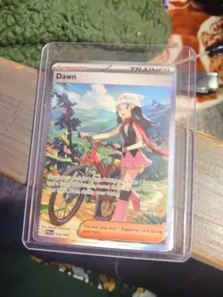 Pokemon Dawn 129/094 Full Art Holo Trainer Card English TCG - Image 1