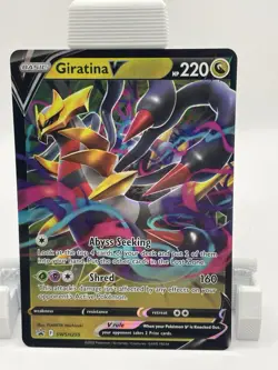 Pokemon Giratina V Promo SWSH259 Sword & Shield Holo Basic 220 HP Card 2022 - Image 1