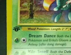 1st Edition Pokemon Gym Heroes Set "Erika's Gloom" Card 46/132 (English) - Image 2