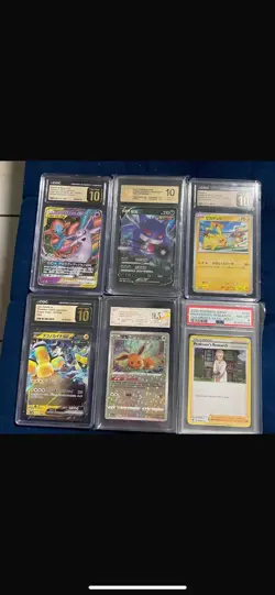 Pokemon Card Lot Pikachu Alakazam Chien-Pao Rayquaza Ninetales Holo EX Vmax - Image 3