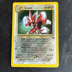 Scizor 33 Black Star Promo WOTC Pokemon Card - Image 1