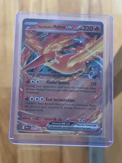 Team Rocket's Moltres ex Double Rare SV10: Destined Rivals 031/182 Pokemon Card - Image 1