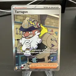 Tarragon Full Art Trainer - 116/088 -Perfect Order- NM- Pokemon Card TCG - Image 1