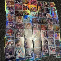 One Piece TCG 77 SR Cards Bulk Lot NM All English - Image 2