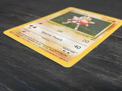 Pokemon Card - Hitmonchan Base Set 2 Holo Rare 8/130 - Image 3