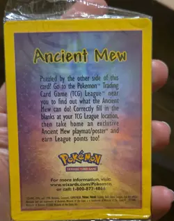 Pokemon Ancient Mew Promo Holo Card 1 Miscellaneous Set Wizards English 2000 - Image 1