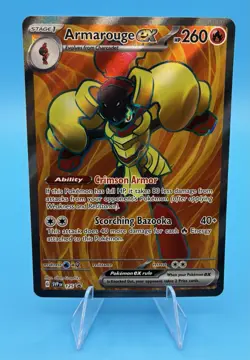 Armarouge ex 125 Sv: Scarlet & Violet Promo Cards Holo NM - Image 1