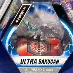 New FENNECA ULTRA Bakugan GEOGAN RISING Figure GATE CARD Diamond CLEAR - Image 1