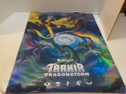 A402 Magic the Gathering Tarkir Dragonstorm Foil Poster 18x24 WPN Promo - Image 1