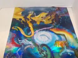 A402 Magic the Gathering Tarkir Dragonstorm Foil Poster 18x24 WPN Promo - Image 2