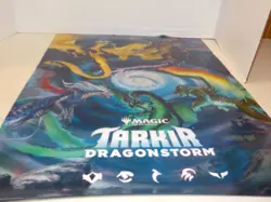 A402 Magic the Gathering Tarkir Dragonstorm Foil Poster 18x24 WPN Promo - Image 4