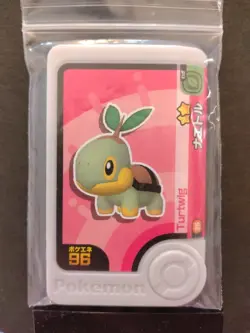 Turtwig Grotle Torterra Mezastar Frienda Pokemon Card Japanese Pick Tag Tip - Image 2
