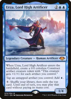 Urza, Lord High Artificer M Modern Horizons 75 NM - Image 1