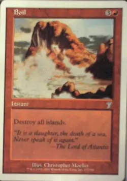 Boil - 7th Edition: #177, Magic: The Gathering Nm R44 - Image 1