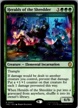 Heralds of the Shredder - Vigor R Commander: Teenage Mutant Ninja Turtles 53 NM - Image 1