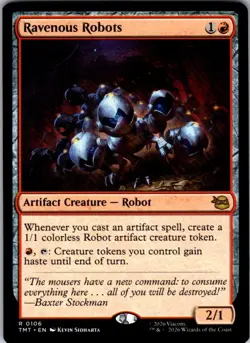 Ravenous Robots R Teenage Mutant Ninja Turtles 106 NM - Image 1