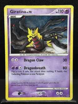 Pokemon TCG Giratina Sparkle Holo 2009 28/127 - Image 1