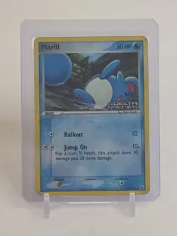 🌊 Marill - 76/113 - Stamped Holo - EX Delta Species Pokemon 2005 TCG Vintage - Image 1