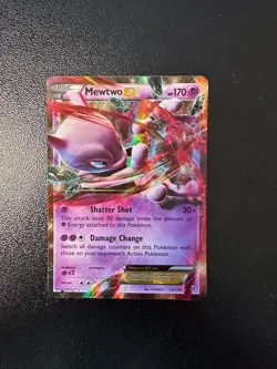 Mewtwo EX 62/162 - Pokemon XY Breakthrough - ENGLISH - ULTRA RARE - NICE!! - Image 1