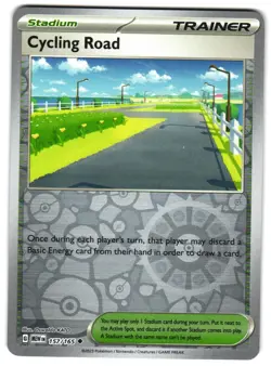 Cycling Road 157/165 Reverse Holo SV: Scarlet & Violet 151 Pokemon TCG - Image 1