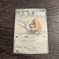 Snorunt ASC 227/217 Pokemon Ascended Heroes Illustration Rare English IR - Image 1