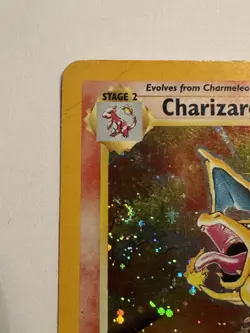 Pokemon Base Set 2 Holofoil Card - Charizard 4/130 Heavily Played Swirl - Image 4