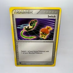 Switch 92/109 Common Ruby & Sapphire Pokemon Moderately Played - Image 1