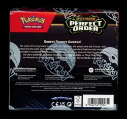 Pokemon Center TCG: Mega Evolution Perfect Order Booster Box - SEALED - Image 2