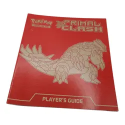 Pokemon XY Primal Clash Groudon EX ETB Elite Trainer Player Guide Booklet ONLY - Image 1