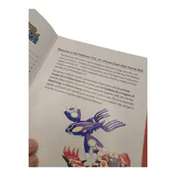 Pokemon XY Primal Clash Groudon EX ETB Elite Trainer Player Guide Booklet ONLY - Image 4